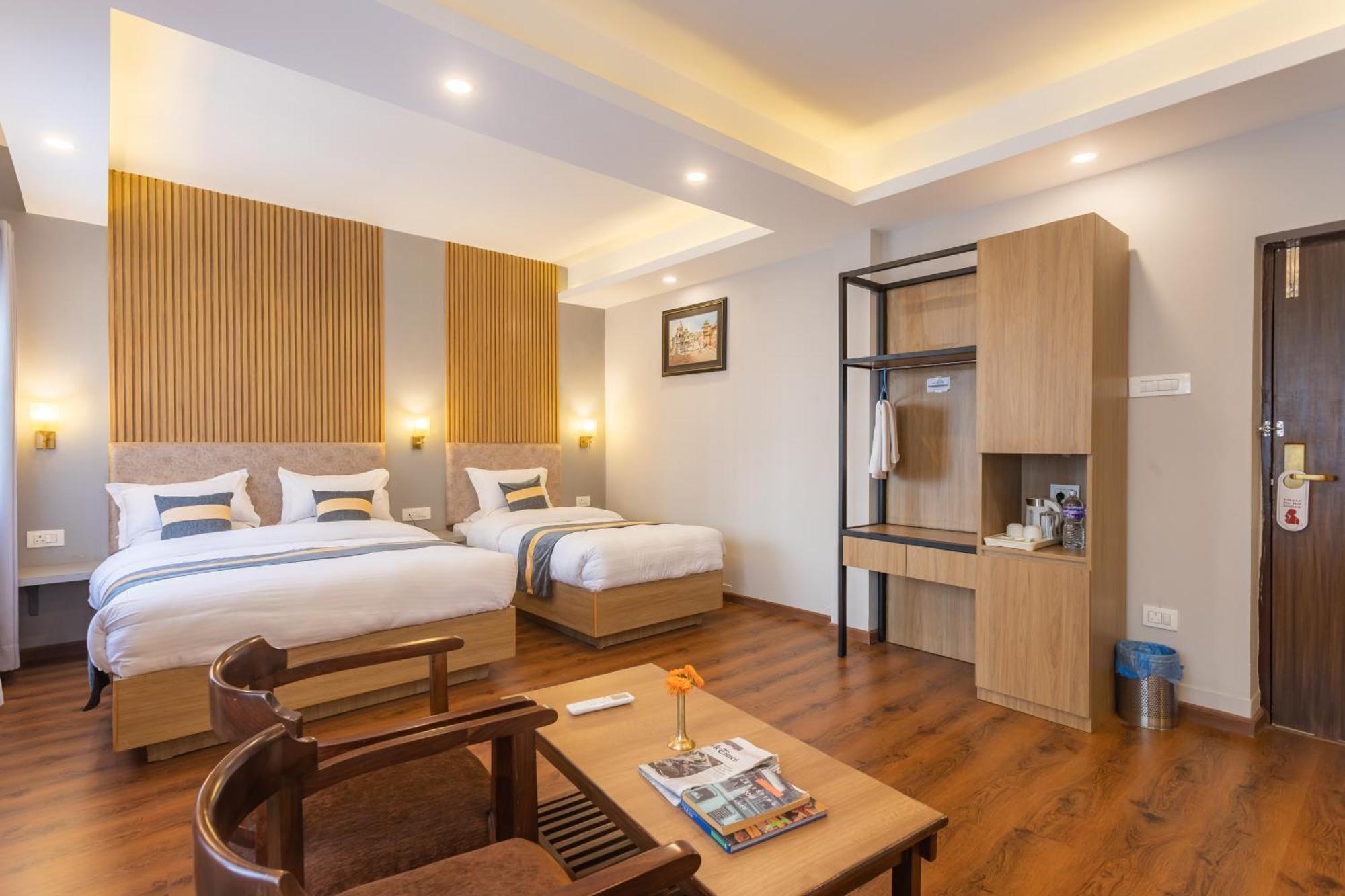 Aawas Boutique Hotel กาฐมาณฑุ ภายนอก รูปภาพ