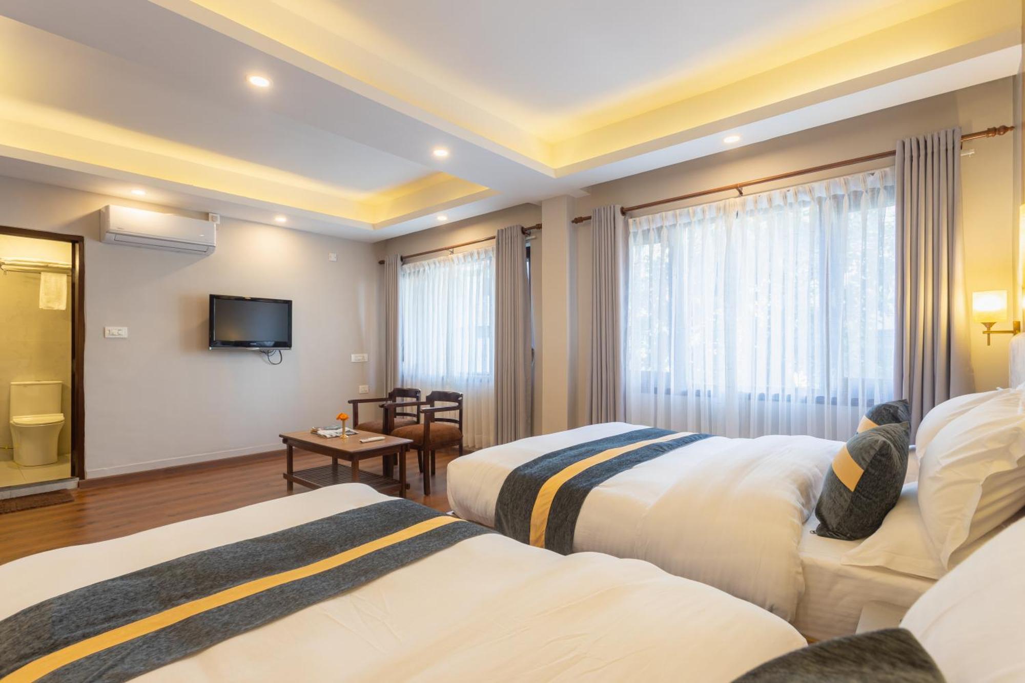 Aawas Boutique Hotel กาฐมาณฑุ ภายนอก รูปภาพ