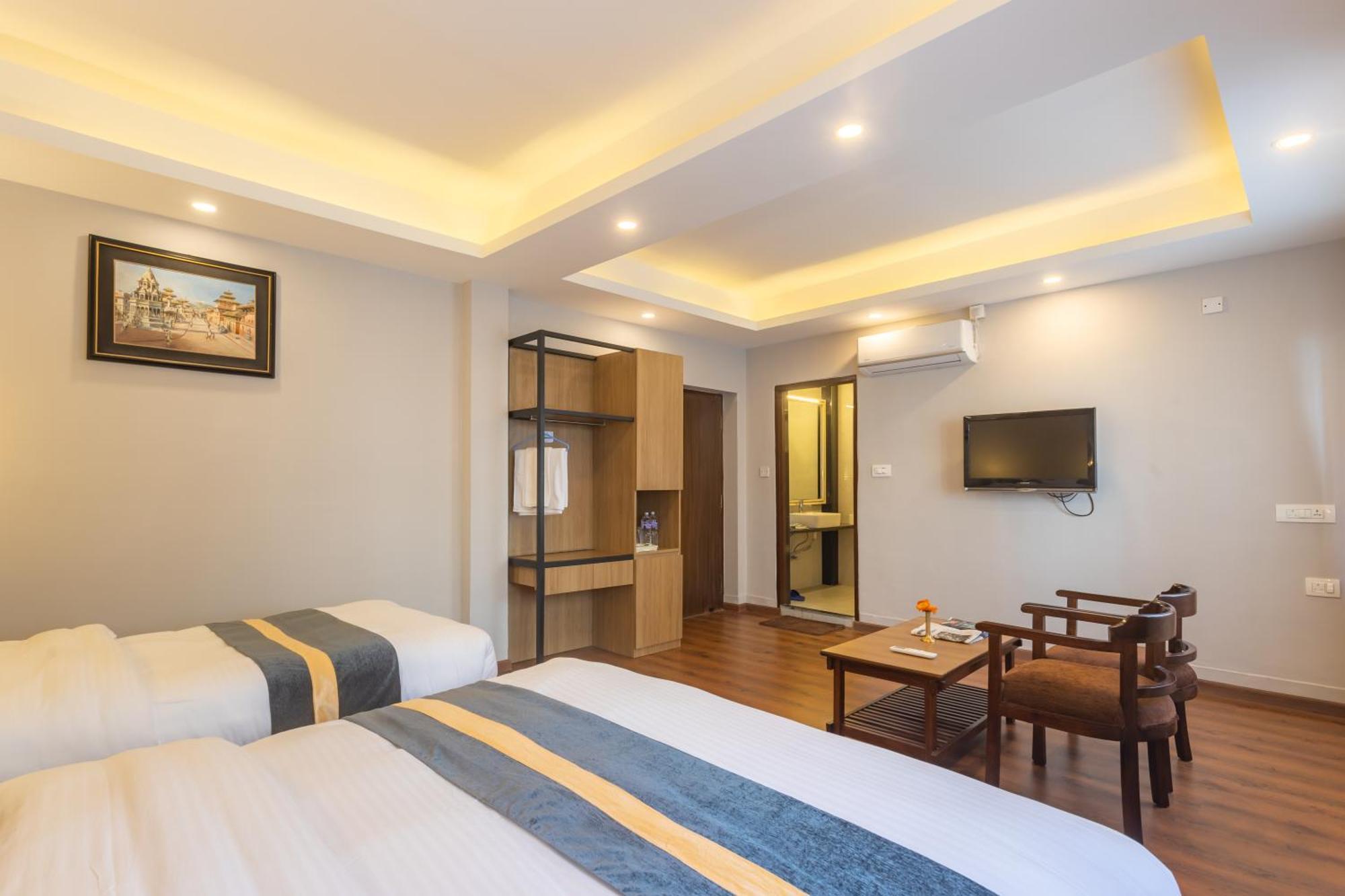 Aawas Boutique Hotel กาฐมาณฑุ ภายนอก รูปภาพ